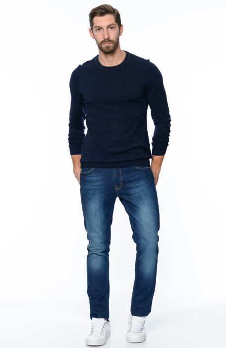 

GEORGE HOGG Jumper & Sweater, Navy blue