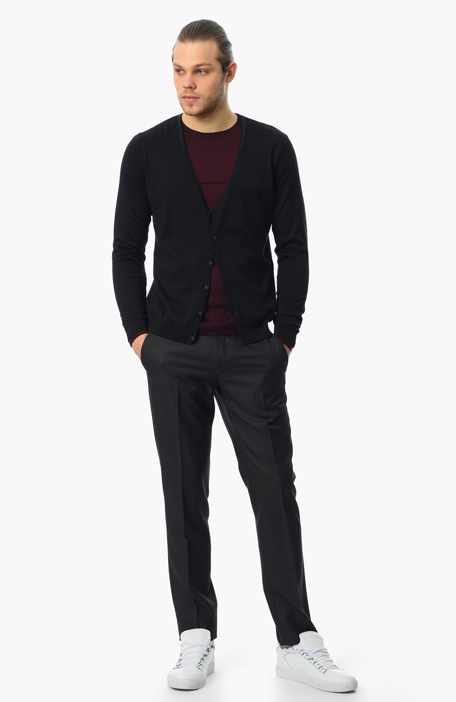 

GEORGE HOGG Cardigan, Black