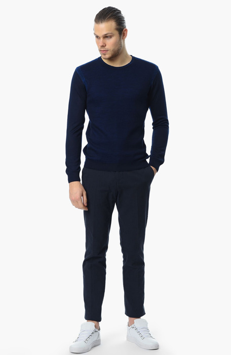 

GEORGE HOGG Jumper & Sweater, Navy blue