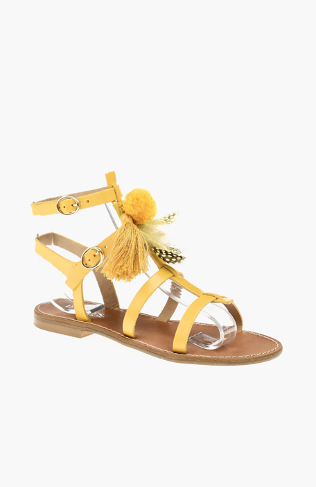 

DIVARESE Sandals, Yellow