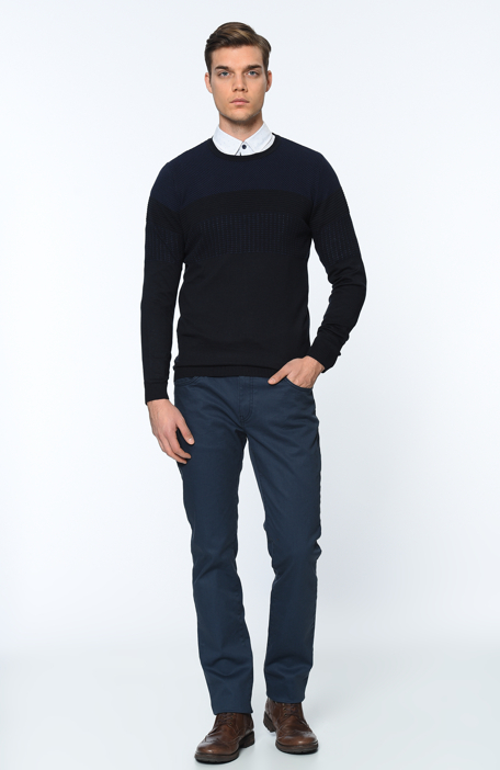 

GEORGE HOGG Jumper & Sweater, Navy blue