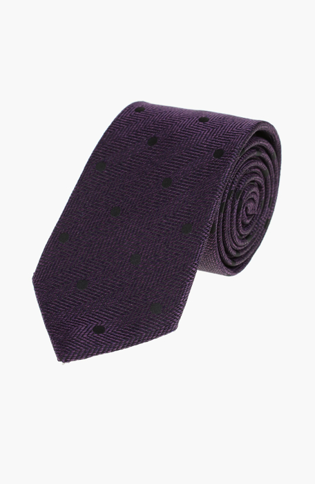 

GEORGE HOGG Tie & Bow Tie, Purple