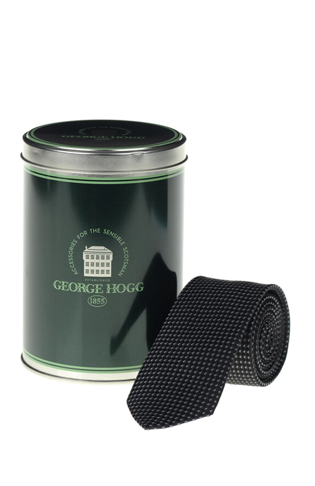 

GEORGE HOGG Tie & Bow Tie, Anthracite