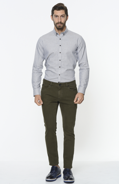 

GEORGE HOGG Trousers, Khaki