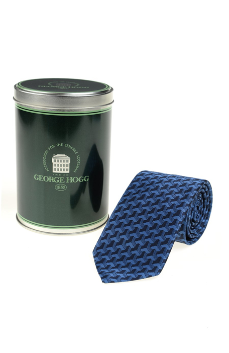 

GEORGE HOGG Tie & Bow Tie, Blue