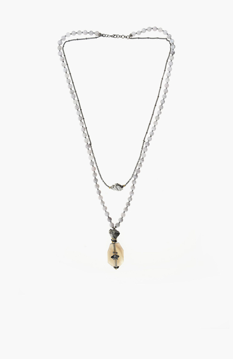 

NETWORK Necklace, White