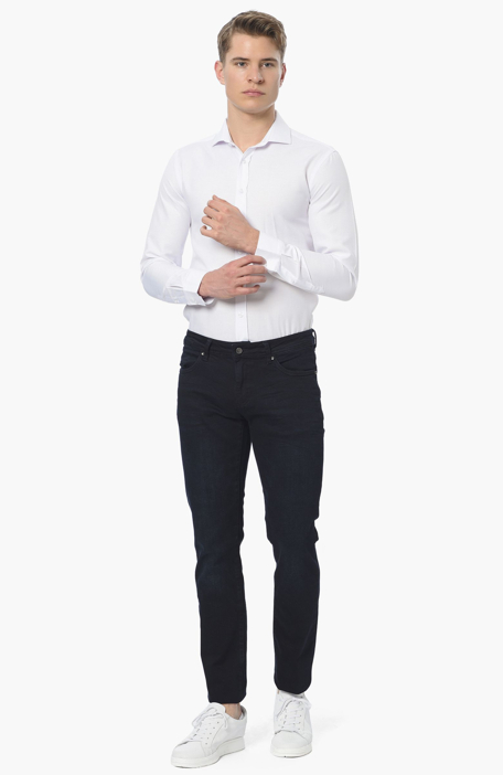 

GEORGE HOGG Trousers, Navy blue