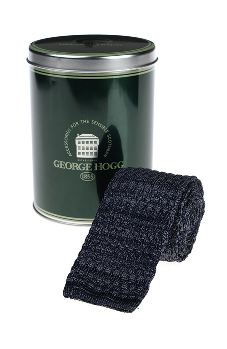 

GEORGE HOGG Tie & Bow Tie, Anthracite