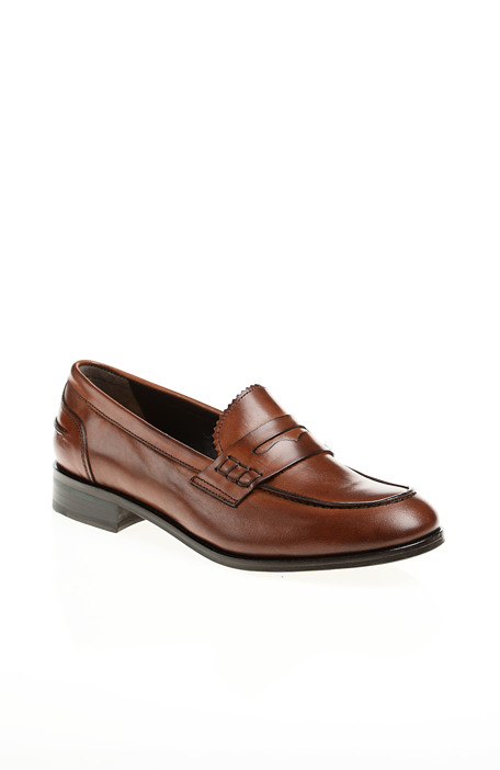 

GEORGE HOGG Oxford & Loafer Shoes, Tobacco