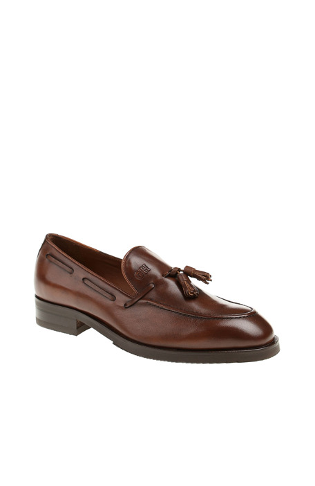 

GEORGE HOGG Oxford & Loafer Shoes, Tobacco