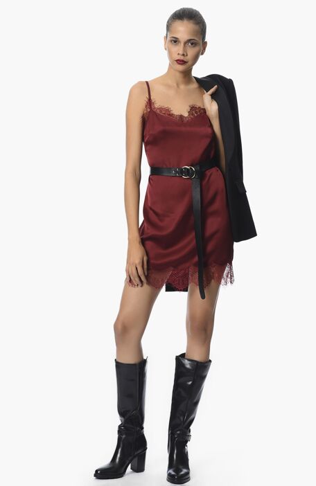 

NETWORK Casual Dress, Claret red