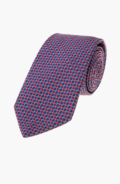 

NETWORK Tie & Bow Tie, Tile red