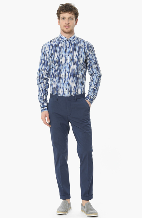 

NETWORK Trousers, Navy blue
