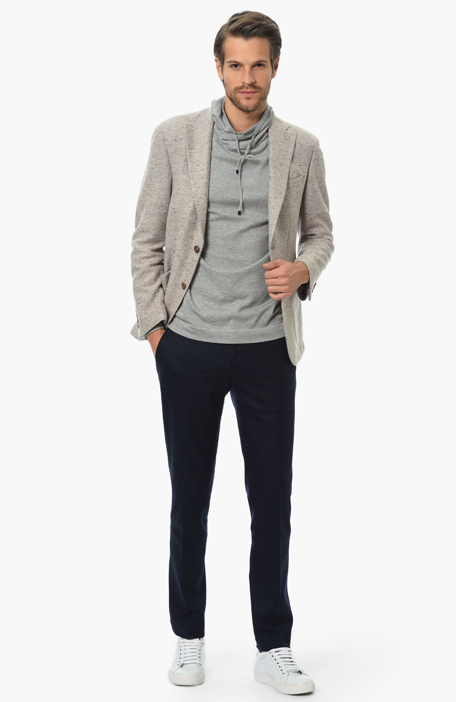 

NETWORK Trousers, Navy blue