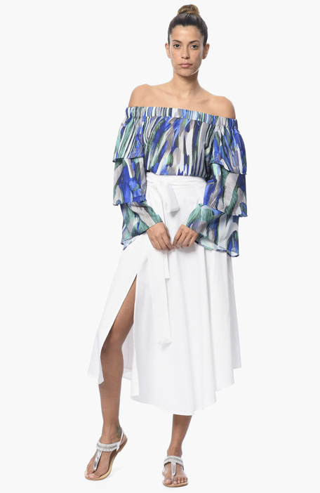 

NETWORK Blouse, Saks desen